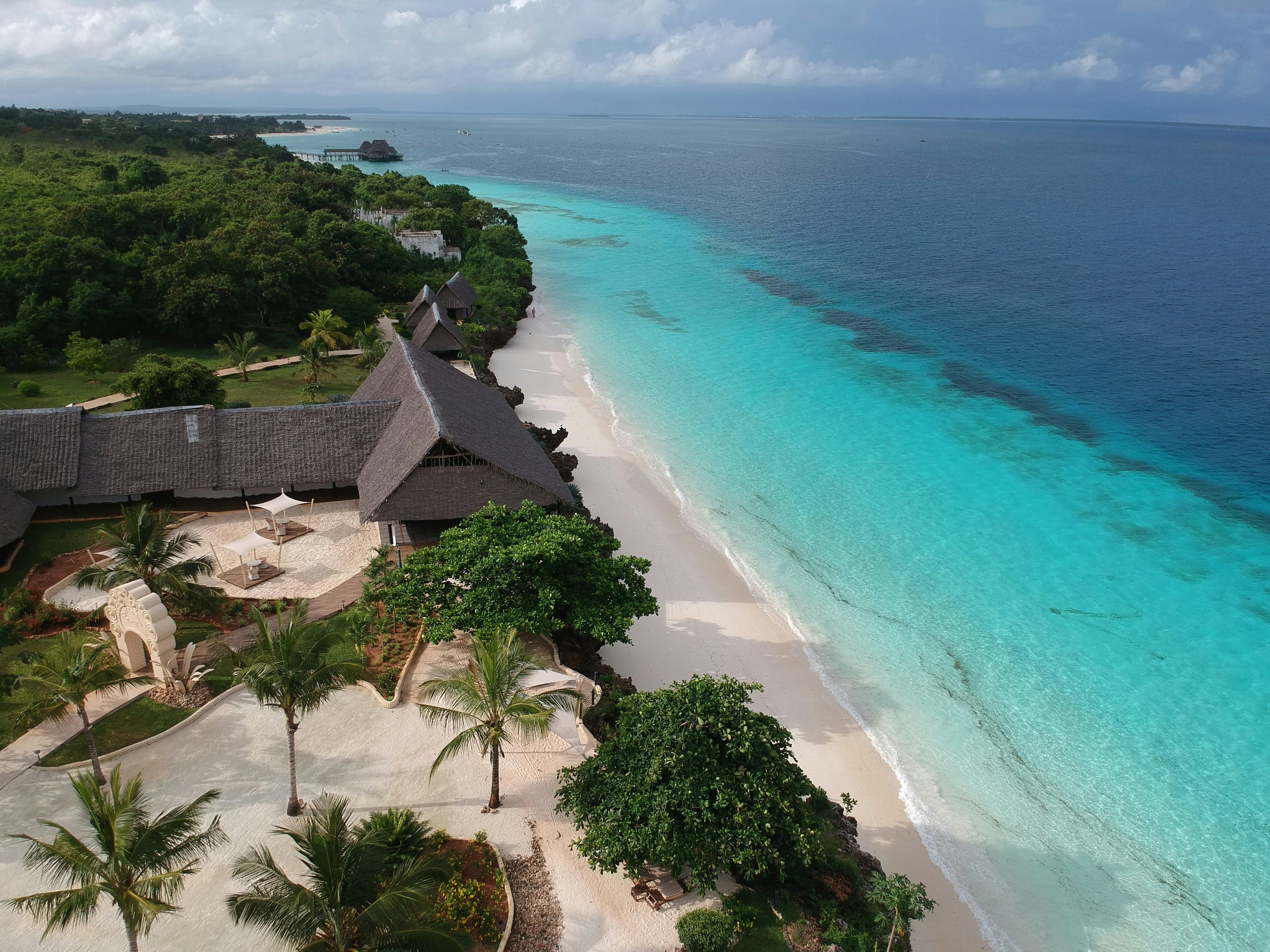 Zanzibar Island Background Banner